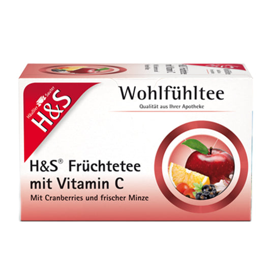 H&S® Früchtetee mit Vitamin C